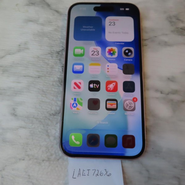 Apple iPhone 15 - Unlocked, 128 GB, Pink, A2846