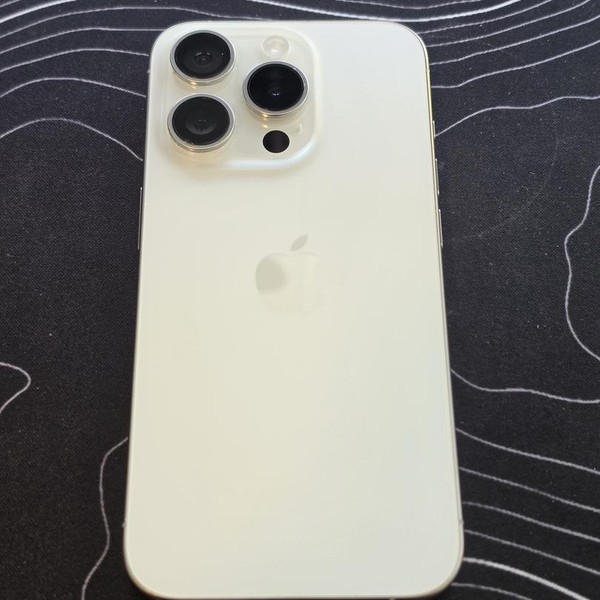 Apple iPhone 15 Pro - Unlocked, 128 GB, White, A2848