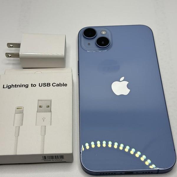 Apple iPhone 14 Plus - Unlocked, 256 GB, Blue, A2632