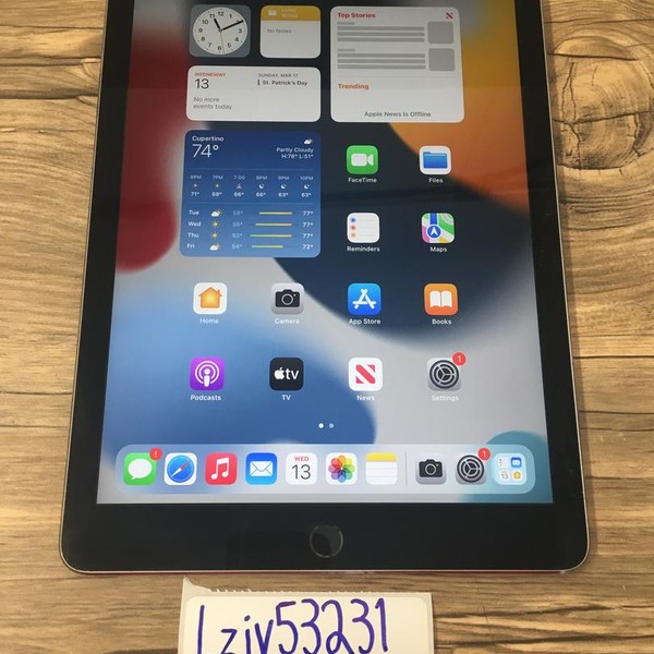 Apple iPad Pro 9.7 inch - Unlocked, 32 GB, Gray, A1674