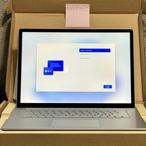 Microsoft Surface Laptop 4 - 512 GB, Platinum, 8 GB, AMD Ryzen 7, 15 inch