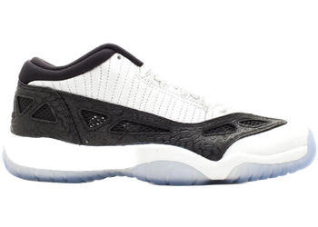 Jordan 11 Retro Low IE White Black (2011) (GS) for sale