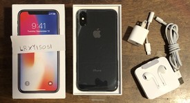Mint
													Apple iPhone X - Verizon, Gray, 64 GB, A1865, photo 4 of 8