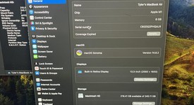 Good
													MacBook Air 2020 - 13" - Apple M1, Gray, 256 GB, 8 GB, photo 5 of 12