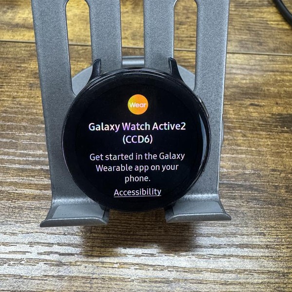 Samsung Galaxy Watch Active2 44mm - Unlocked, Black, Stainless Steel