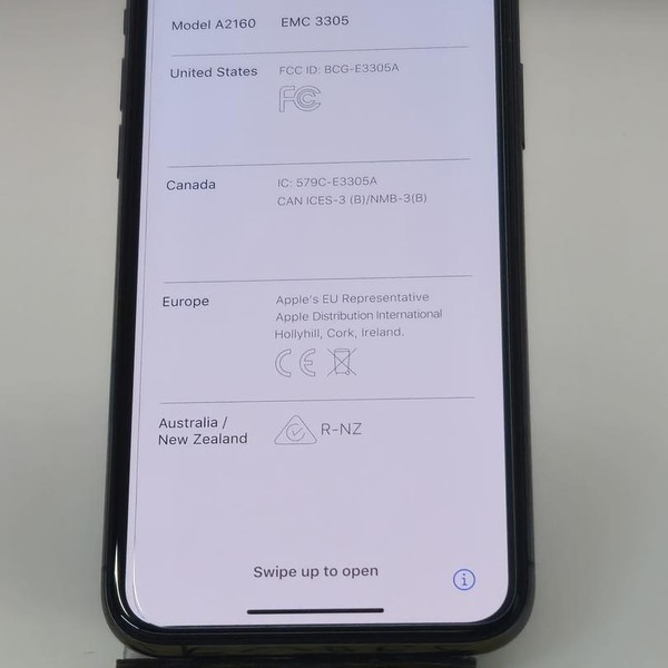 Apple iPhone 11 Pro - Unlocked, 64 GB, Space Gray, A2160