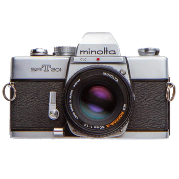 Minolta SRT 201 35mm Vintage SLR for sale