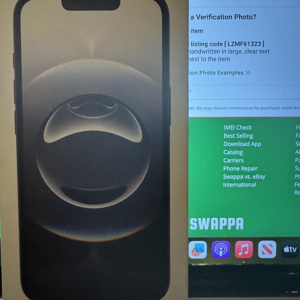 Apple iPhone 16e - Unlocked, 128 GB, Black, A3212