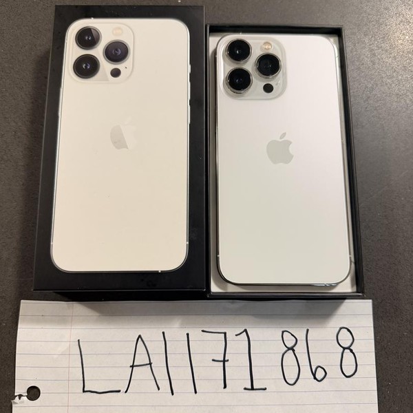 Apple iPhone 13 Pro - Unlocked, 128 GB, Silver, A2483