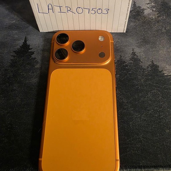 Apple iPhone 17 Pro - Unlocked, 256 GB, Cosmic Orange, A3256