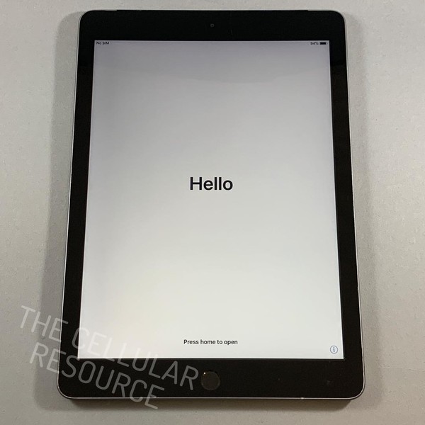 Apple iPad 5th Gen - Unlocked, 32 GB, Gray, A1823