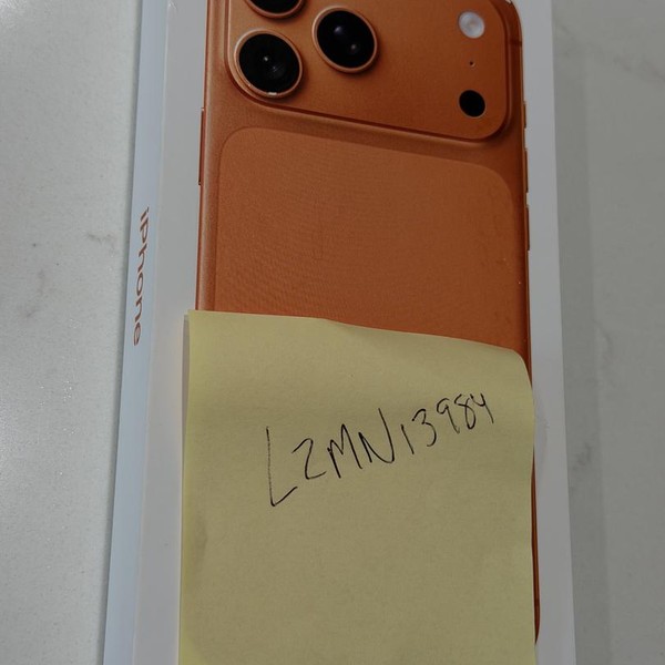 Apple iPhone 17 Pro Max - Unlocked, 2 TB, Cosmic Orange, A3257