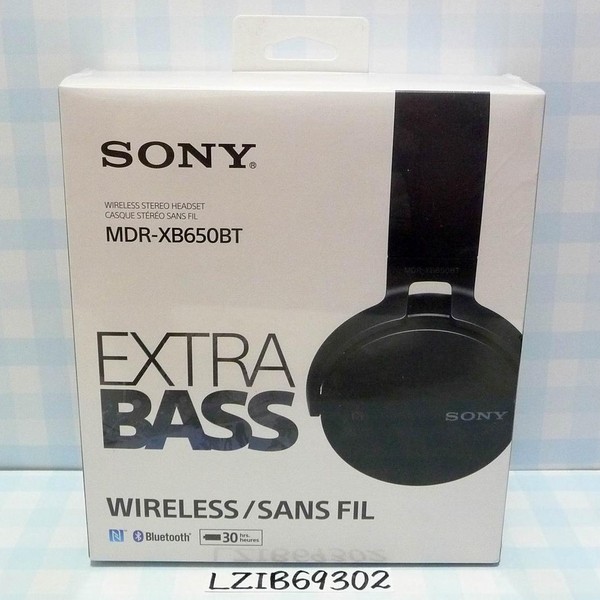 Sony MDR-XB650BT Wireless Headphones - Black