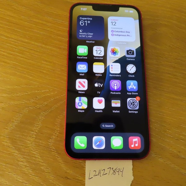 Apple iPhone 13 - Verizon, 512 GB, Red, A2482