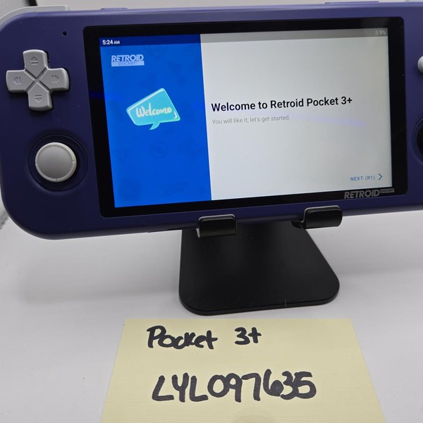 Retroid Pocket 3 Plus - 128 GB, Purple, 4 GB