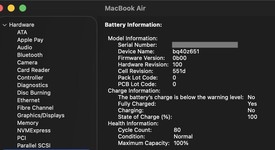 Mint
													MacBook Air 2025 (M4) - 13" - Apple M4, Midnight, 1 TB, 24 GB, photo 6 of 6