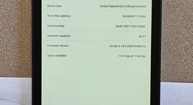 Good
													Amazon Kindle Paperwhite 12th Gen 2024 - Amazon, Black, photo 1 of 3