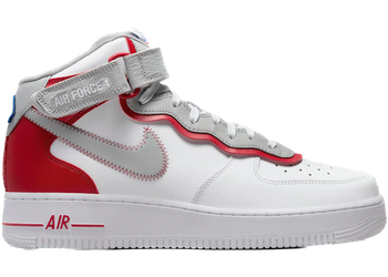 Nike Air Force 1 Mid Athletic Club White Gym Red for sale