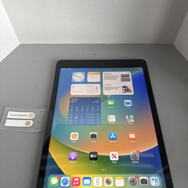 Apple iPad 9th Gen - Unlocked, 64 GB, Gray, A2603