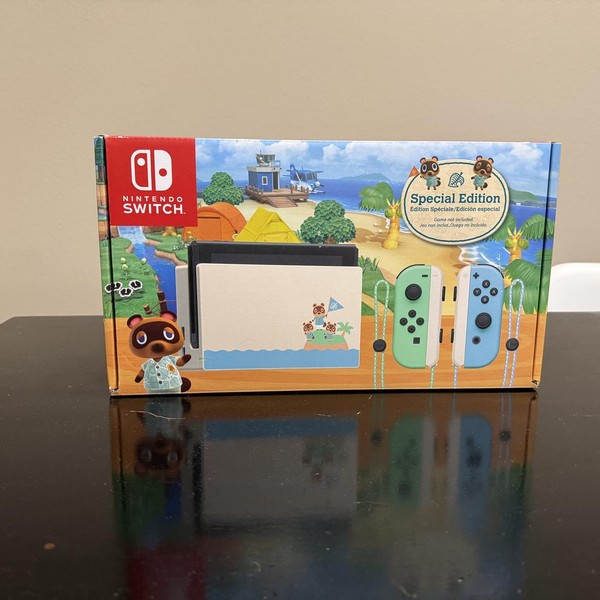 Nintendo Switch - 32 GB, Animal Crossing: New Horizons