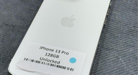 Good
													Apple iPhone 13 Pro - Unlocked, Silver, 128 GB, A2483, photo 3 of 9