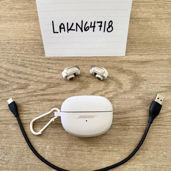 Bose Ultra Open Earbuds - White Smoke