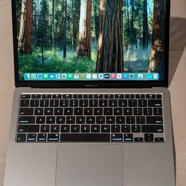 MacBook Air 2020 - 13 inch - 256 GB, Gray, 8 GB, Intel Core i3