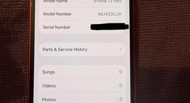 Fair
													Apple iPhone 13 Mini - Unlocked, Red, 128 GB, A2481, photo 3 of 13