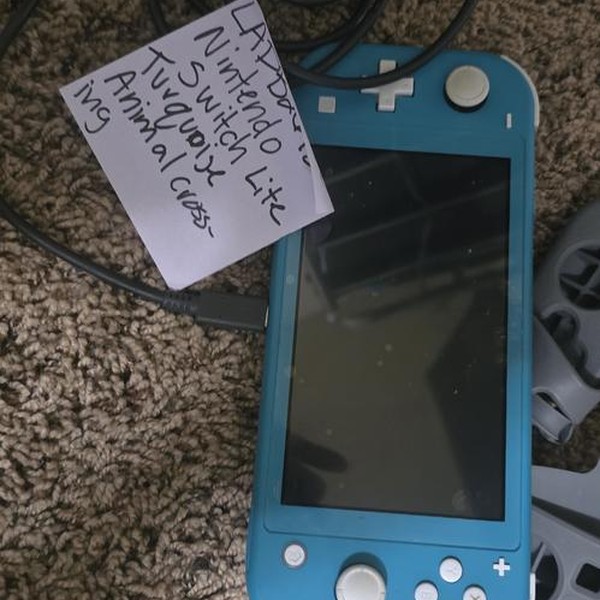 Nintendo Switch Lite - Turquoise, Animal Crossing