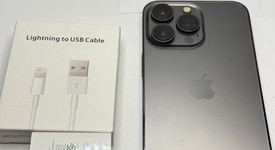 Good
													Apple iPhone 13 Pro - Unlocked, Graphite, 256 GB, A2483, photo 4 of 4