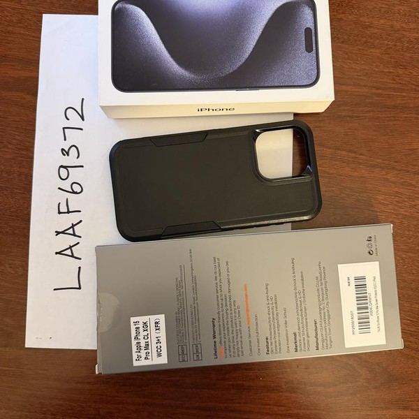 Apple iPhone 15 Pro Max - Unlocked, 256 GB, Blue, A2849