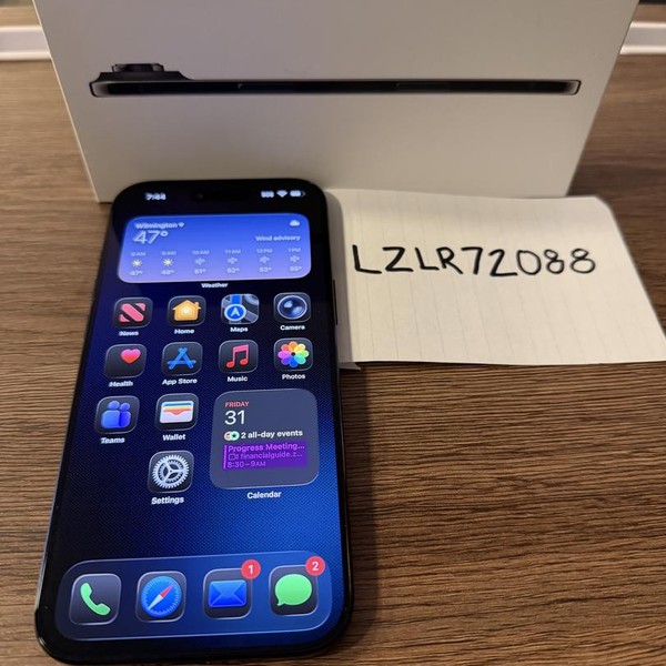 Apple iPhone Air - Unlocked, 256 GB, Space Black, A3260