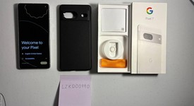 Good
													Google Pixel 7 - Unlocked, Snow, 128 GB, 8 GB, GVU6C, Sub-6 5G, photo 1 of 11