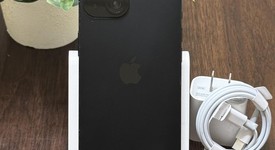 Good
													Apple iPhone 15 - Unlocked, Black, 128 GB, A2846, photo 1 of 7