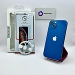 Good Apple iPhone 13 - Unlocked, Blue, 128 GB, A2482