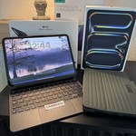 Good Apple iPad Pro 11 inch (M4) 2024 - Unlocked, Black, 256 GB, 8 GB, A2837, Standard Glass