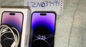 Good
													Apple iPhone 14 Pro Max - Unlocked, Purple, 128 GB, A2651, photo 1 of 3