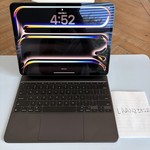 Good Apple iPad Pro 13 inch (M4) 2024 - Wi-Fi, 256 GB, Black, 8 GB, A2925, Standard Glass