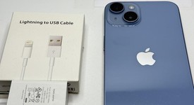 Good
													Apple iPhone 14 - Unlocked, Blue, 128 GB, A2649, photo 4 of 5