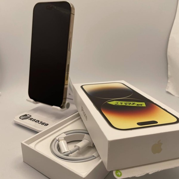 Apple iPhone 14 Pro - Unlocked, Gold, 256 GB, A2650