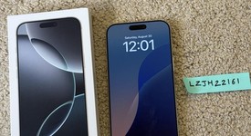 Mint
													Apple iPhone 16 Pro Max - Unlocked, White, 256 GB, A3084, photo 1 of 8