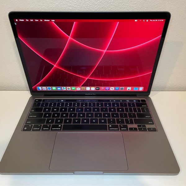 MacBook Pro 2022 - 13 inch - 256 GB, Gray, 8 GB, Apple M2