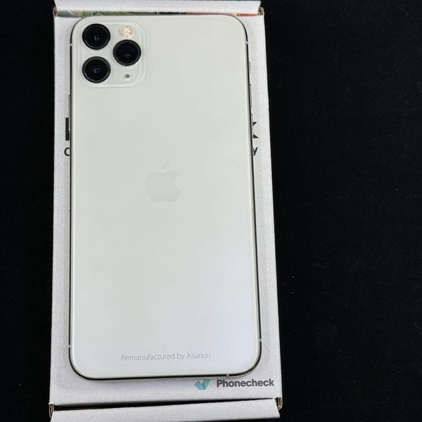 Apple iPhone 11 Pro Max - Unlocked, 64 GB, Silver, A2161