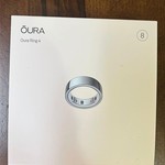 New Oura Ring Gen 4 - Silver, Size 8