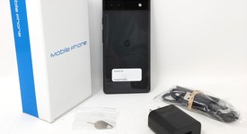 Good
													Google Pixel 6a - Unlocked, Charcoal, 128 GB, 6 GB, GX7AS, photo 1 of 8