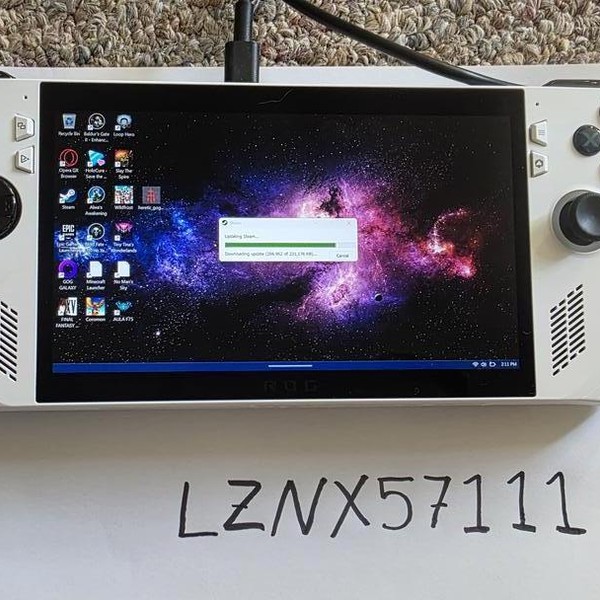 Asus ROG Ally 7 inch - 512 GB, White, 16 GB, AMD Ryzen Z1, Ryzen Z1