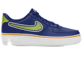 Nike Air Force 1 Low Sport NBA Deep Royal University Gold for sale