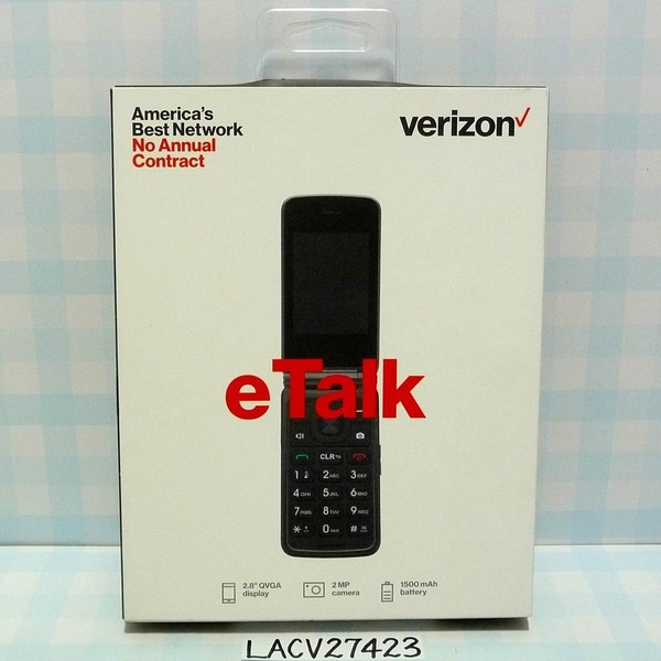 KAZUNA eTalk - Verizon, Black