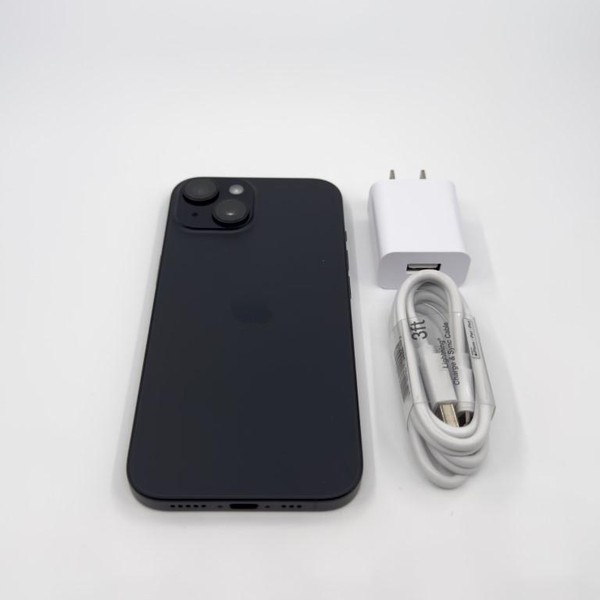 Apple iPhone 15 - Unlocked, 128 GB, Black, A2846