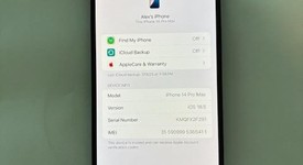 Good
													Apple iPhone 14 Pro Max - AT&T, Black, 256 GB, A2651, photo 4 of 9